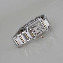 Thumbnail von Cartier Tank Française Stahl/18k Gold 20 x 24 mm Quarz mit Papieren