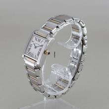 Thumbnail von Cartier Tank Française Stahl/18k Gold 20 x 24 mm Quarz mit Papieren