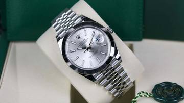 Thumbnail von Rolex Datejust 41 Silber Jubilee 126300 - New LC100 - Fullset 2026