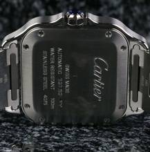Thumbnail von Cartier Santos De Cartier Medium White WSSA0029 - New with VAT - Full set 2026