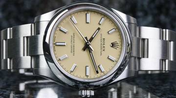 Thumbnail von Rolex Oyster Perpetual 31 Yellow Beige 277200 - New LC100 - Fullset 2026
