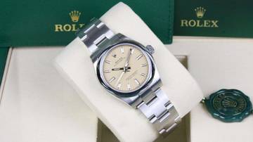 Thumbnail von Rolex Oyster Perpetual 31 Yellow Beige 277200 - New LC100 - Fullset 2026