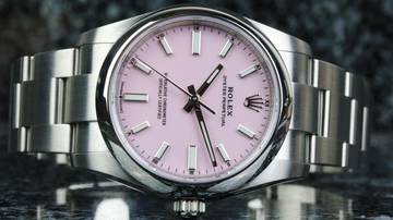 Thumbnail von Rolex Oyster Perpetual 34 Candy Pink 124200 - New LC100 - Fullset 2026