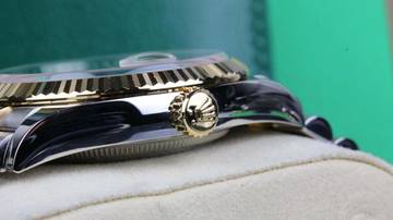 Thumbnail von Rolex Datejust 36 Steel Gold 126233 Jubilee Wimbledon like New - Fullset 2022