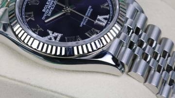 Thumbnail von Rolex Datejust 36 Jubilee 126234 Aubergine 6&9 - like New - Fullset 2021