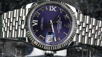 Thumbnail von Rolex Datejust 36 Jubilee 126234 Aubergine 6&9 - like New - Fullset 2021