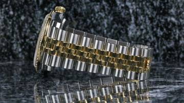 Thumbnail von Rolex Datejust 36 Steel Gold RBR Jubilee Champagne Diamond - Fullset 2012