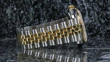 Thumbnail von Rolex Datejust 36 Steel Gold RBR Jubilee Champagne Diamond - Fullset 2012