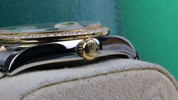 Thumbnail von Rolex Datejust 36 Steel Gold RBR Jubilee Champagne Diamond - Fullset 2010