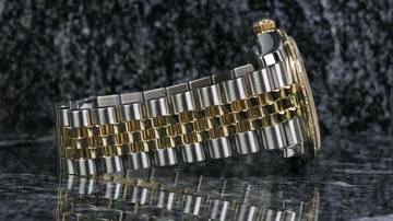 Thumbnail von Rolex Datejust 36 Steel Gold RBR Jubilee Champagne Diamond - Fullset 2010