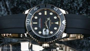 Thumbnail von Rolex Yacht-Master 40 Roségold Oysterflex 126655 - like New - Fullset 2021