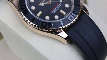 Thumbnail von Rolex Yacht-Master 40 Roségold Oysterflex 126655 - like New - Fullset 2021