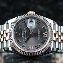 Thumbnail von Rolex Datejust 36 Steel Rosé 126231 Jubilee Rhodium - like New - Fullset 2021