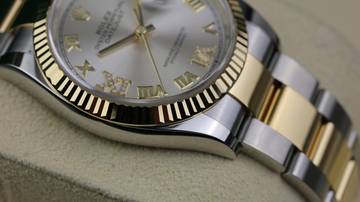 Thumbnail von Rolex Datejust 36 Steel Gold 126233 Oyster Silver XIIV 69 New - Fullset 2021