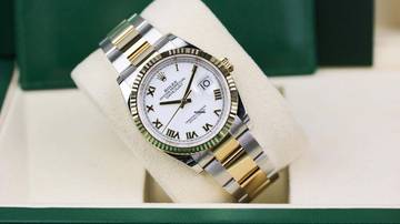 Thumbnail von Rolex Datejust 36 Steel Gold 126233 Oyster - White Roman - New - Fullset 2025