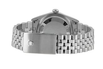 Thumbnail von Rolex Datejust 36 White Dial Edelstahl Automatik Herrenuhr Ref. 16220 Y-Serie