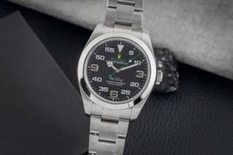 Thumbnail von Rolex Air King Automatik Edelstahl Herrenuhr Oyster Perpetual Ref. 116900