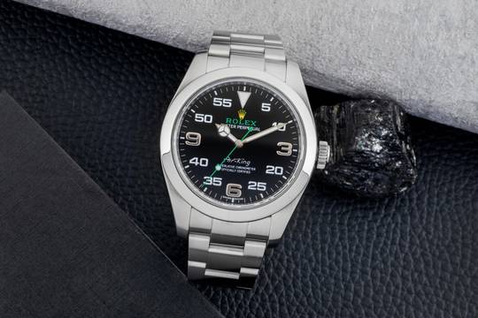  Rolex Air King Automatik Edelstahl Herrenuhr Oyster Perpetual Ref. 116900 