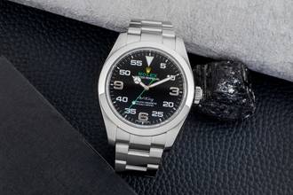 Rolex Air King Automatik Edelstahl Herrenuhr Oyster Perpetual Ref. 116900 