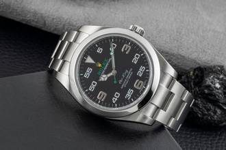 Thumbnail von Rolex Air King Automatik Edelstahl Herrenuhr Oyster Perpetual Ref. 116900