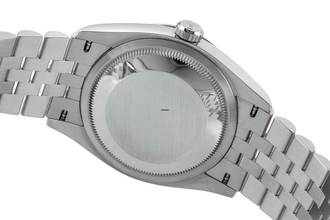 Thumbnail von Rolex Datejust 36 Black Dial Stahl Automatik Herrenuhr Ref 126200 B&P 2020 LC100