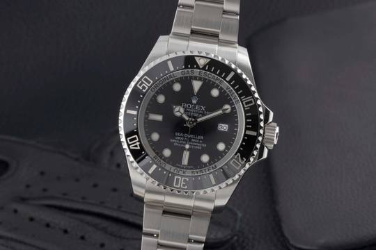  Rolex Sea-Dweller Deepsea Black Dial Oyster Edelstahl Automatik Ref. 116660 B&P 