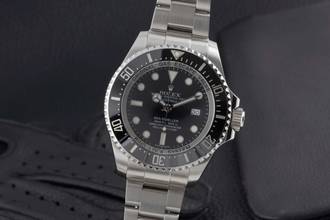  Rolex Sea-Dweller Deepsea Black Dial Oyster Edelstahl Automatik Ref. 116660 B&P 