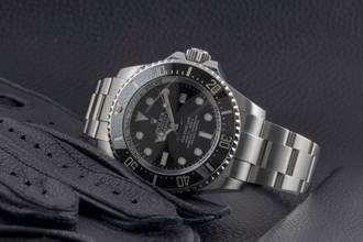Thumbnail von Rolex Sea-Dweller Deepsea Black Dial Oyster Edelstahl Automatik Ref. 116660 B&P