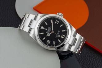 Thumbnail von Rolex Explorer 40 Oyster Edelstahl Automatik Herrenuhr Ref. 224270 B&P 2023