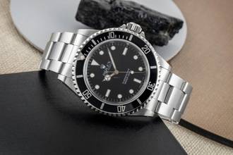 Thumbnail von Rolex Submariner (No Date) Edelstahl Automatik Herrenuhr Ref. 14060 X-Serie