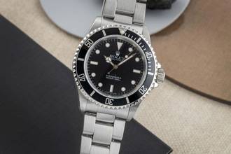 Thumbnail von Rolex Submariner (No Date) Edelstahl Automatik Herrenuhr Ref. 14060 X-Serie