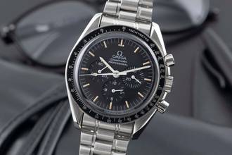  Omega Speedmaster Professional Moonwatch Chronograph Stahl Handaufzug Ref. 3590.50.00 B&P 