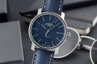 Mühle 29er Steel Automatic Men's Watch Ref. M1-25-72-200-LB Box & Papers 2023