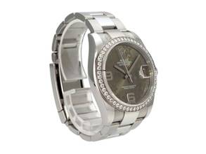 Thumbnail von Rolex Datejust 36 Edelstahl / Weißgold Diamant Lünette Ref. 116244