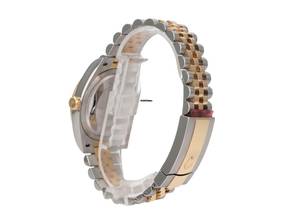 Thumbnail von Rolex Datejust 36 Oystersteel / Gelbgold Ref. 126233 Schwarz Diamant Jubile-Band