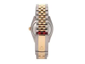 Thumbnail von Rolex Datejust 36 Oystersteel / Gelbgold Ref. 126233 Schwarz Diamant Jubile-Band