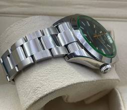 Thumbnail von Rolex Milgauss Blue 116400GV Top Condition Full Set with Box&Papers 2022 Discontinued