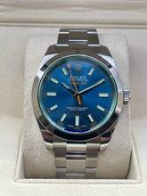  Rolex Milgauss Blue 116400GV Top Condition Full Set with Box&Papers 2022 Discontinued 