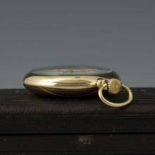 Thumbnail von A. Lange & Söhne Grosse Lange 1 Echte Anker-Chronometer mit Gulliame-Unruh Etui & Museums Zertifikat 18k Gold 1A Sehr seltene Glashütter Ankerchronometer mit Großen Unruh