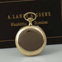 Thumbnail von A. Lange & Söhne Grosse Lange 1 Echte Anker-Chronometer mit Gulliame-Unruh Etui & Museums Zertifikat 18k Gold 1A Sehr seltene Glashütter Ankerchronometer mit Großen Unruh