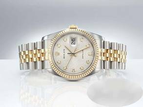 Thumbnail von Rolex Datejust 36 36mm 116233 2018 Diamanten Stahl Gelbgold 750 Automatik Stainless Steel 18kt Yellow Gold Jubilé-band Chronometer