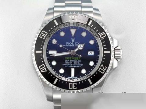  Rolex Sea-Dweller Deepsea Deep Blue Stahl 116660 2017 Lc100 Automatik Taucheruhr Stainless Steel Oyster-band Chronometer 
