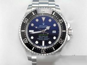  Rolex Sea-Dweller Deepsea Deep Blue Stahl 116660 2017 Lc100 Automatik Taucheruhr Stainless Steel Oyster-band Chronometer 