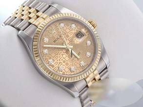 Thumbnail von Rolex Datejust 36 36mm 116233 2011 Diamanten Stahl Gelbgold 750 Automatik Stainless Steel 18kt Yellow Gold Jubilé-band Chronometer Oyster