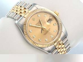 Thumbnail von Rolex Datejust 36 36mm 116233 2012 Diamanten Stahl Gelbgold 750 Automatik Stainless Steel 18kt Yellow Gold Jubilé-band Chronometer Oyster
