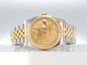 Thumbnail von Rolex Datejust 36 36mm 116233 2012 Diamanten Stahl Gelbgold 750 Automatik Stainless Steel 18kt Yellow Gold Jubilé-band Chronometer Oyster