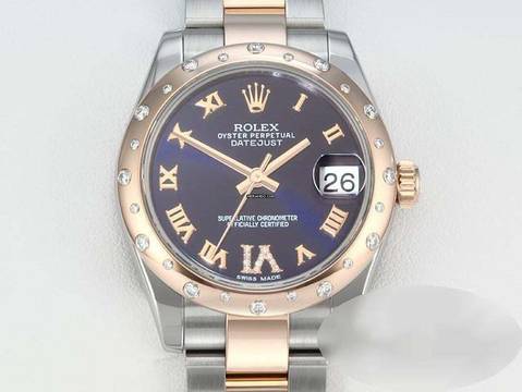  Rolex Datejust 31 Medium 31mm 178341 2012 Stahl Rosegold 750 Diamanten Stainless Steel 18kt Rose Gold Oyster-band Chronometer 