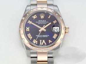 Thumbnail von Rolex Datejust 31 Medium 31mm 178341 2012 Stahl Rosegold 750 Diamanten Stainless Steel 18kt Rose Gold Oyster-band Chronometer