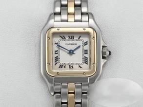 Thumbnail von Cartier Panthère Lady Stahl Gelbgold 750 Damen Armbanduhr Damenuhr Stainless Steel 18kt Yellow Gold