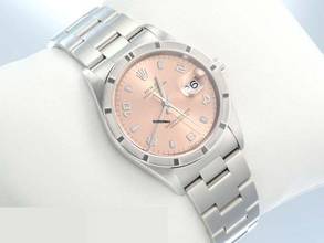 Thumbnail von Rolex Oyster Perpetual Date 34mm Edelstahl 15210 2005 Damen Herren Stahl Stainless Steel Oyster-band Chronometer